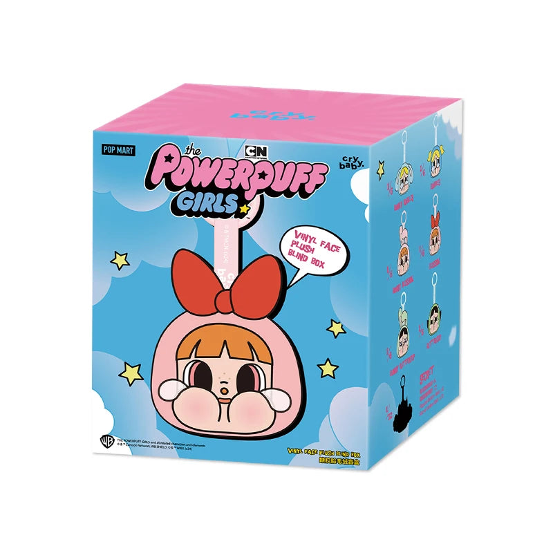 Pop Mart CRYBABY x Powerpuff Girls Vinyl Face Plush Keychain | The Couple Corner