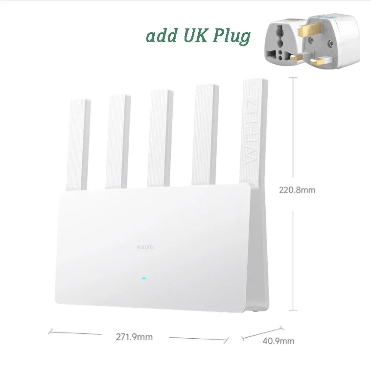 Xiaomi Router BE5000 - WiFi 7 Router with 5011Mbps & Dual Broadband | Networking Equipment The Couple Corner