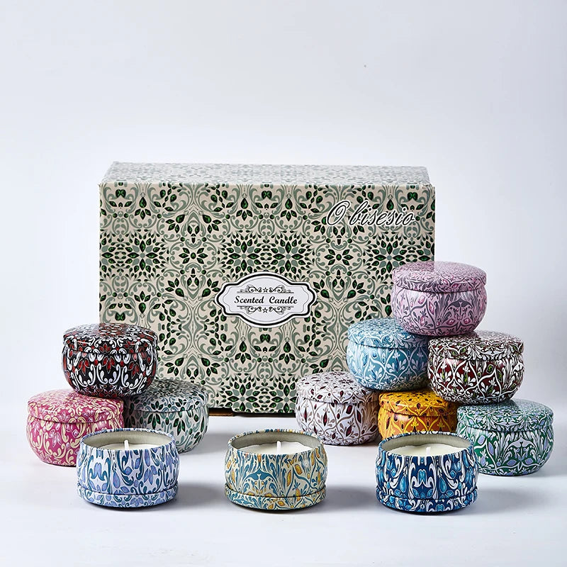 Scented Soy Candles Gift Set - Home Aromatherapy for Couples | The Couple Corner