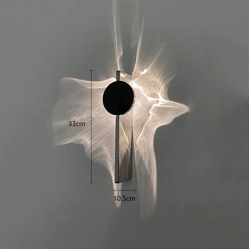 Italian Designer Water Ripple Wall Lamp - Minimalist Luxury Lighting | The Couple Corner