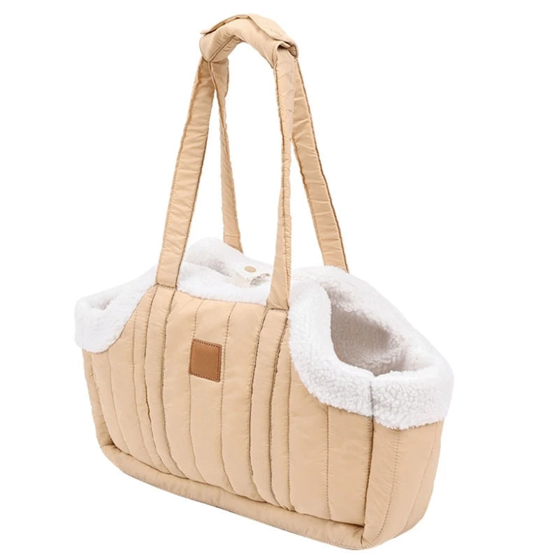 OOTDTY Pet Carrier Handbag - Soft Breathable Bag with Safety Strap for Cats | Pet Carrier The Couple Corner