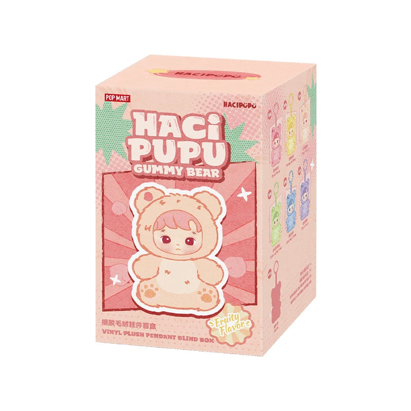 Pop Mart HACIPUPU Gummy Bear Series Vinyl Plush Pendant - 1PC Single Box | The Couple Corner