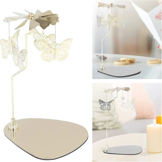 Rotating Candle Holder - Mesmerizing Carousel Spinner for Romantic Evenings | Home Decor The Couple Corner