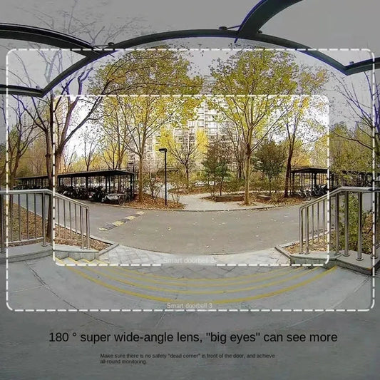 Xiaomi Smart Doorbell 3 - 2K Ultra HD with AI Human Recognition (CN Version) | Smart Home Security The Couple Corner