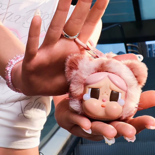 Pop Mart CRYBABY Wild but Cutie Series Vinyl Plush Pendant Blind Box | Phone Accessories The Couple Corner