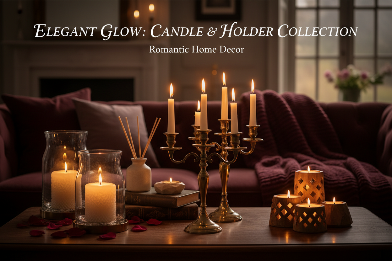 Candle Holders & Candles