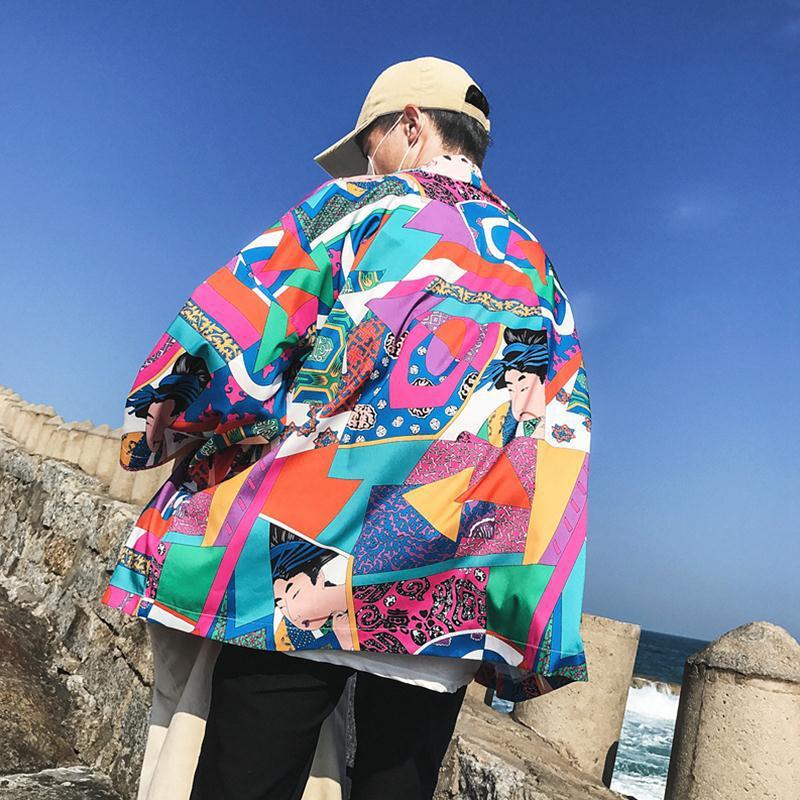 日系和服開襟外套