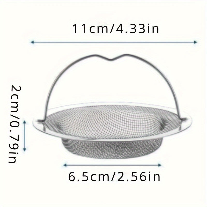 Couples Drain Harmony Stopper - Stainless Steel Hair Catcher for Shared Bathroom & Kitchen Maintenance