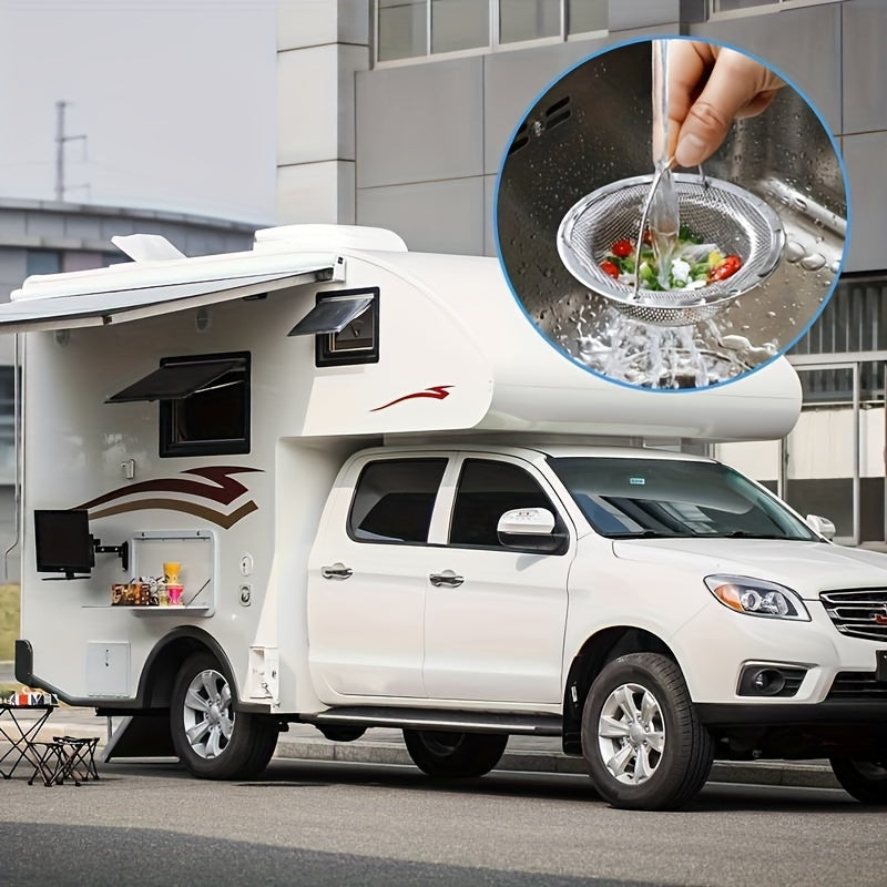 Stainless Steel Drain Hair Catcher - Stop Clogs in Your Shared Bathroom | The Couple Corner