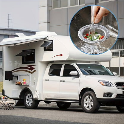 Stainless Steel Drain Hair Catcher - Stop Clogs in Your Shared Bathroom | The Couple Corner