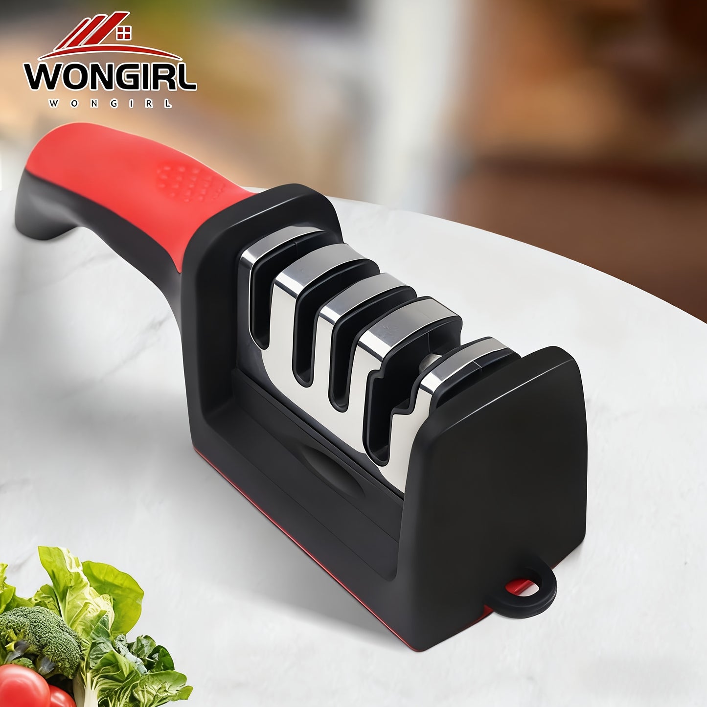 Professional Kitchen Knife Sharpener - 4-Stage Sharpening System for Couples | The Couple Corner