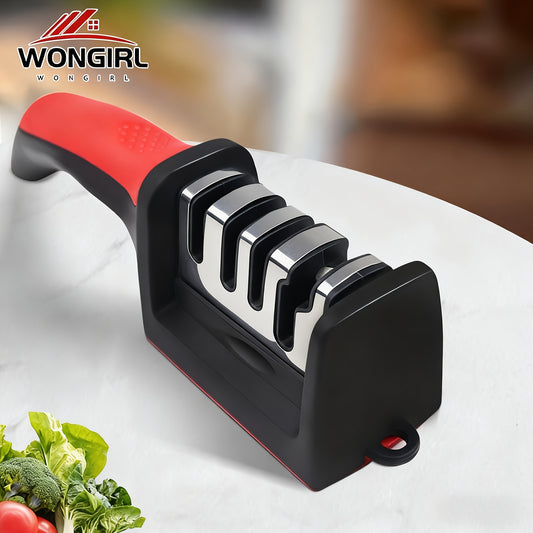 Professional Kitchen Knife Sharpener - 4-Stage Sharpening System for Couples | The Couple Corner