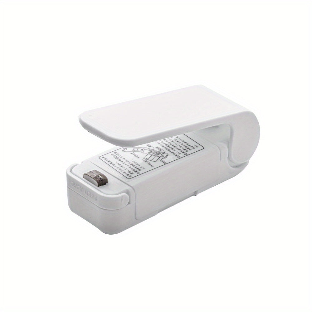 Food Saver - Cordless Mini Vacuum Sealer for Freshness Preservation & Shared Kitchen Goals - White | The Couple Corner