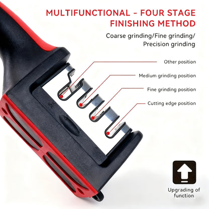 Professional Kitchen Knife Sharpener - 4-Stage Sharpening System for Couples | The Couple Corner