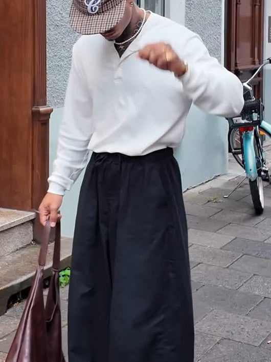 亨利領長袖上衣