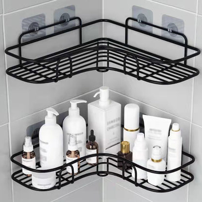 No-Drill Shower Shelf - Corner Organizer for Couples' Shared Bathroom | The Couple Corner