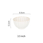 White Ceramic Dinnerware Set - Nordic Plates, Bowls, Mugs