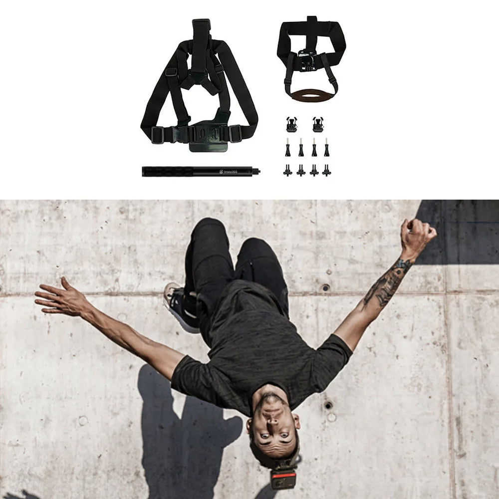 Insta360 Sport Bundle - Adventure Mounts for Active Couples | Camera Accessories The Couple Corner