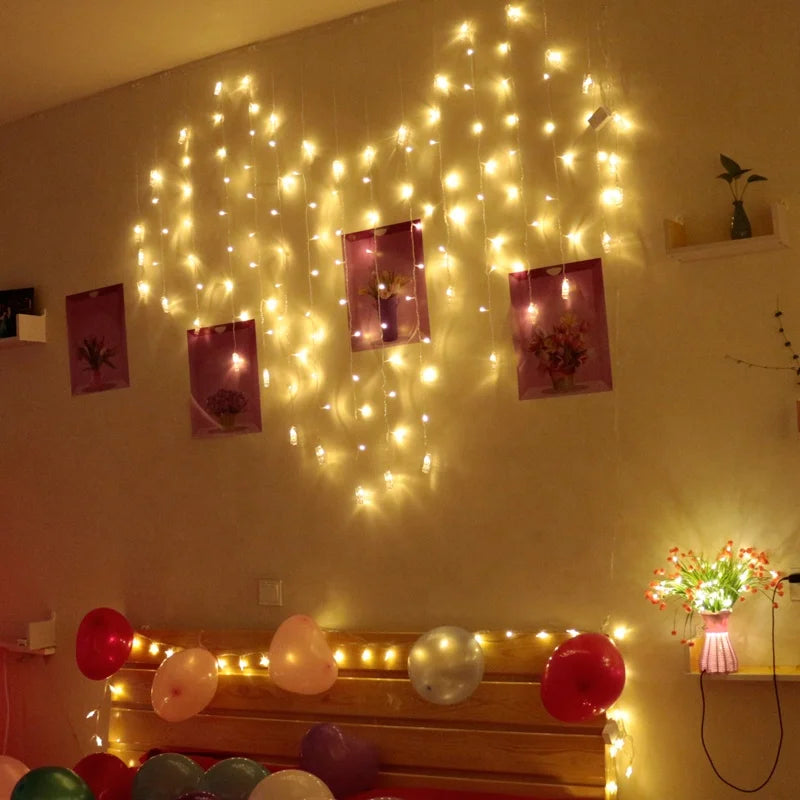 LED Heart-Shaped String Lights 2M - Valentine's & Wedding Decor | The Couple Corner