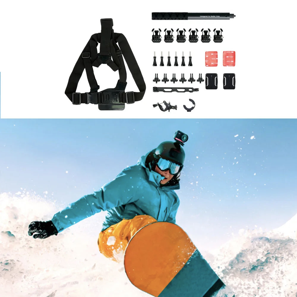 Insta360 Sport Bundle - Adventure Mounts for Active Couples | Camera Accessories The Couple Corner