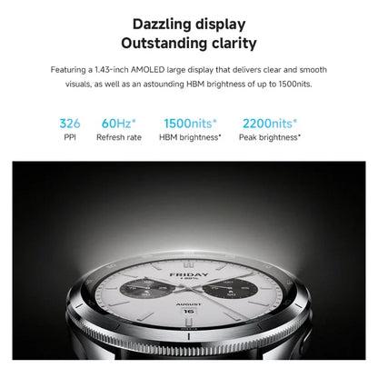 Xiaomi Watch S4 - 1.43" AMOLED Smartwatch with NFC & 150+ Sports Modes | Smart Watches The Couple Corner