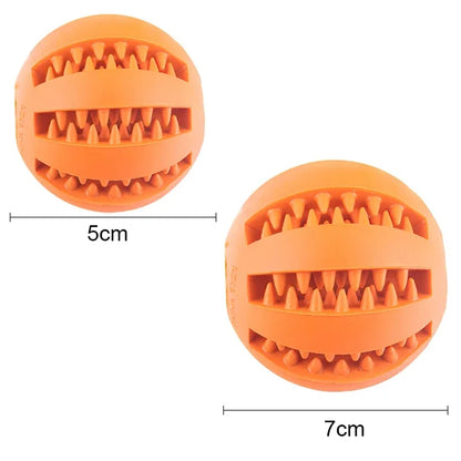 Oral Hygiene Dog Ball Toy - Dental Care During Playtime