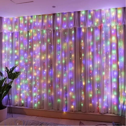 LED Curtain Lights - Create Romantic Ambiance for Date Nights at Home | The Couple Corner