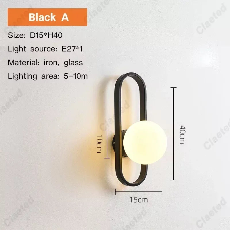 LED Wall Sconce - Luxury Up/Down Light for Romantic Bedrooms & Hallways | The Couple Corner
