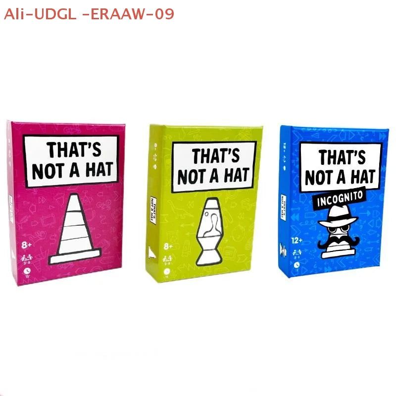 That's Not A Hat Party Game - Memory Game for 3-8 Players | The Couple Corner
