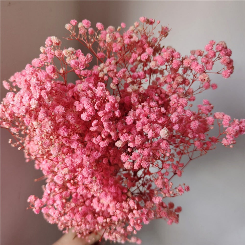 Dried Baby's Breath Bouquet - Wedding & Anniversary Decor - | The Couple Corner