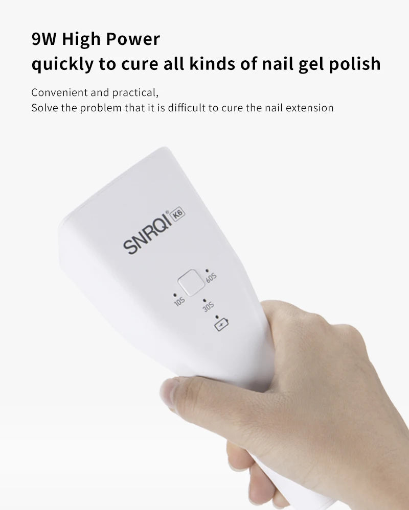 Portable Wireless Mini Nail Lamp - Beauty Gift for Girlfriend | The Couple Corner