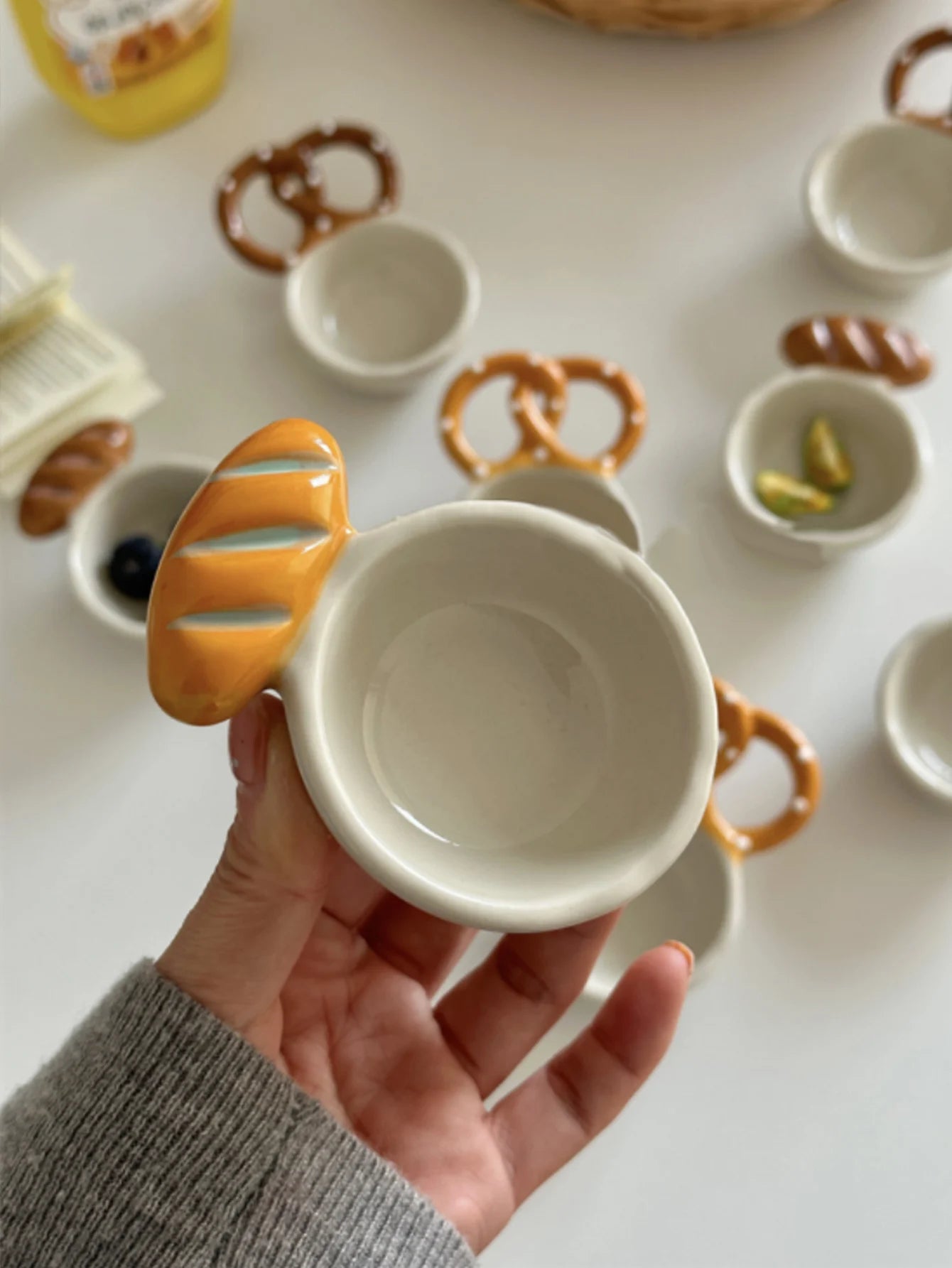 Ceramic Dipping Dish - Creative Themed Restaurant Style for Couples | The Couple Corner