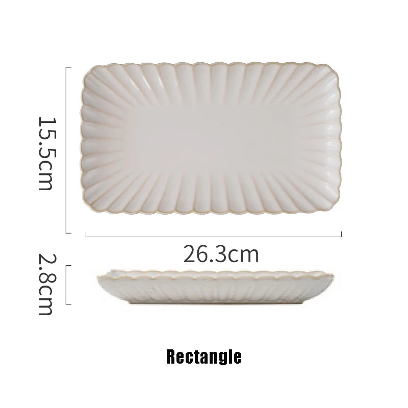 White Ceramic Dinnerware Set - Nordic Plates, Bowls, Mugs | The Couple Corner