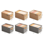 Couples Closet Harmony Organizers - Collapsible Storage Boxes for Shared Wardrobe & Relationship Bliss