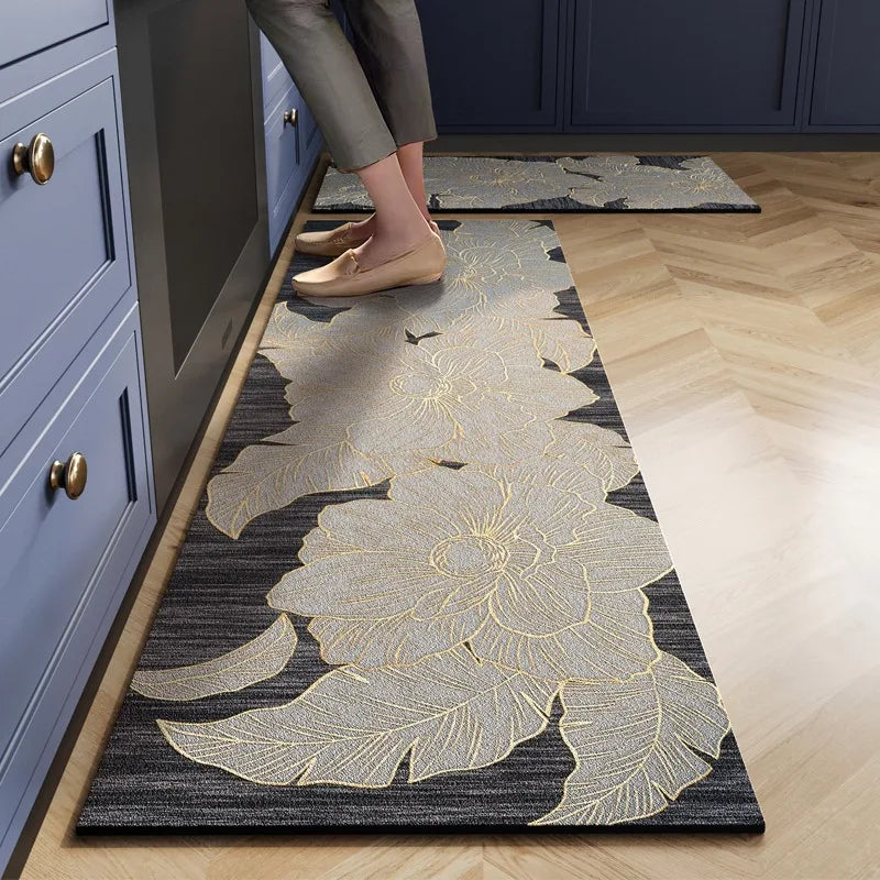 Anti-Fatigue Kitchen Mat - Waterproof Non-Slip Rug for Couples' Cooking Together | The Couple Corner