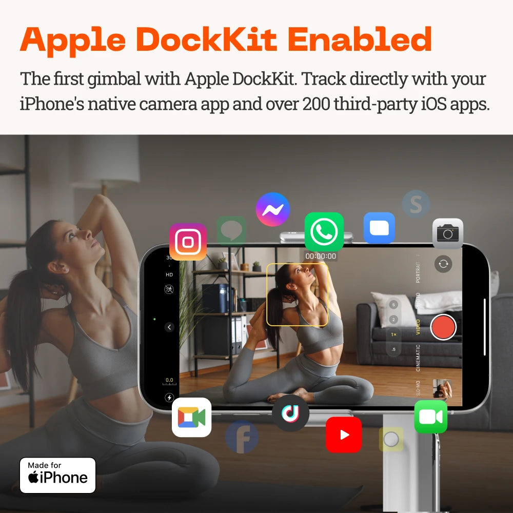 Insta360 Flow Pro - AI-Powered Gimbal Stabilizer for Smartphone, Apple DockKit Enabled, 360º Tracking, 3-Axis Stabilization | The Couple Corner