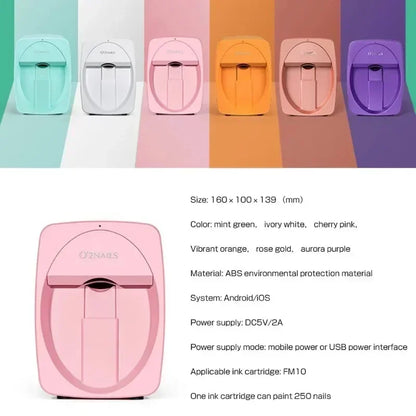 Smart Nail Printer 3D Digital - Luxury Anniversary Gift for Her | The Couple Corner