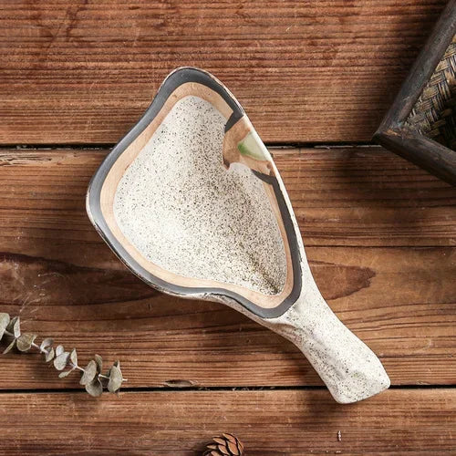 Japanese Ceramic Sushi Sashimi Plate - Oyster Shell Tableware for Couples | The Couple Corner