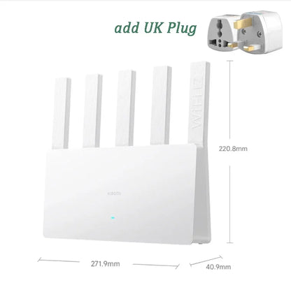 Xiaomi Router BE5000 - WiFi 7 Router with 5011Mbps & Dual Broadband | Networking Equipment The Couple Corner