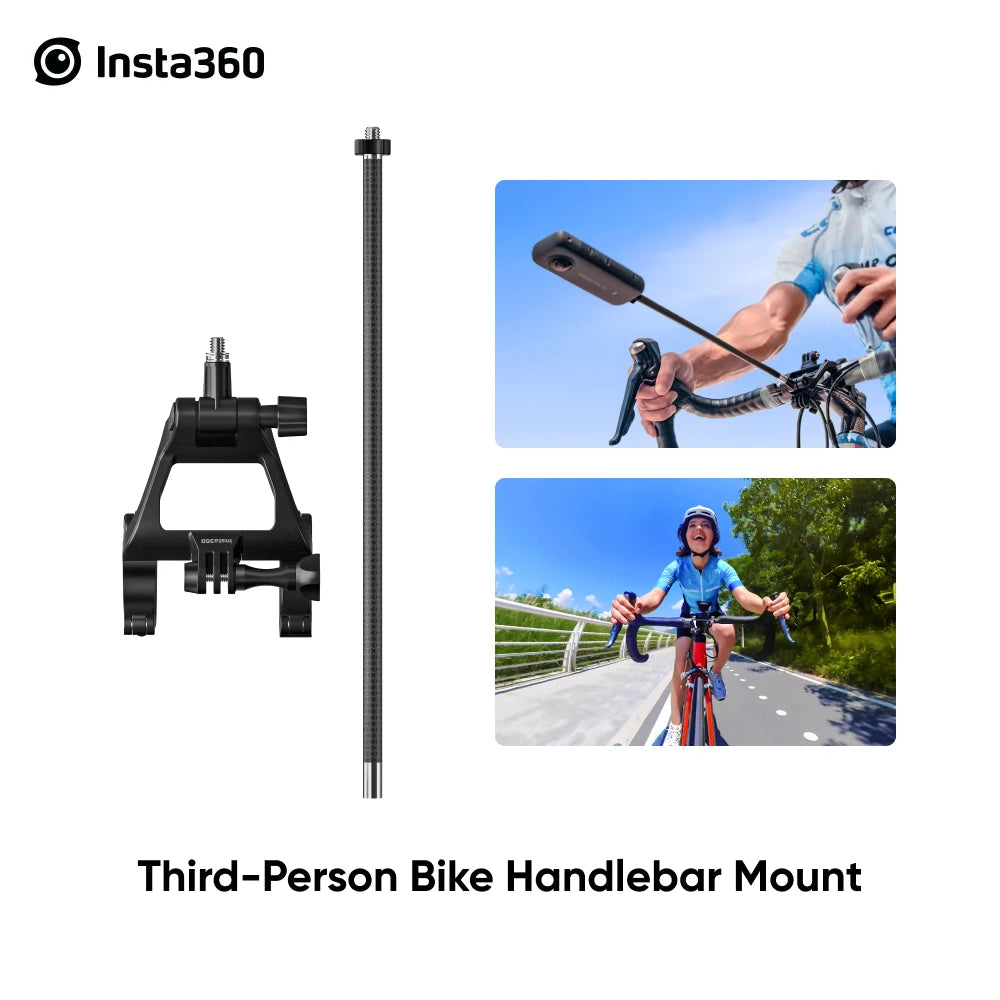 Insta360 Third-Person Bike Handlebar Mount - POV Camera Accessory | Camera Accessories The Couple Corner
