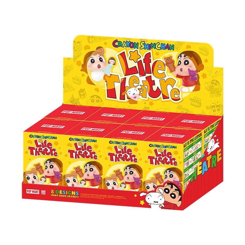 Pop Mart Crayon Shinchan Life Theatre Series Blind Box | The Couple Corner