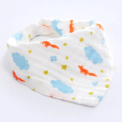 Cotton Dog Bandana Scarf - Summer Pet Accessory for Small Dogs and Cats