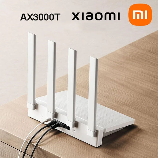 Xiaomi Router AX3000T - WiFi 6 Mesh Router with Dual WAN & Qualcomm CPU | Networking Equipment The Couple Corner
