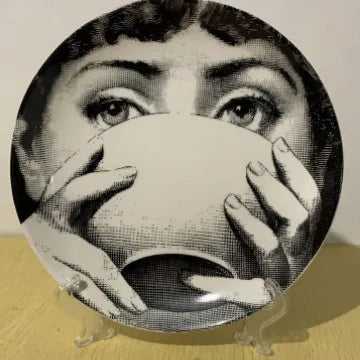 8-Inch Ceramic Ring Jewelry Dish - Designer Decorative Plate for Couples | The Couple Corner