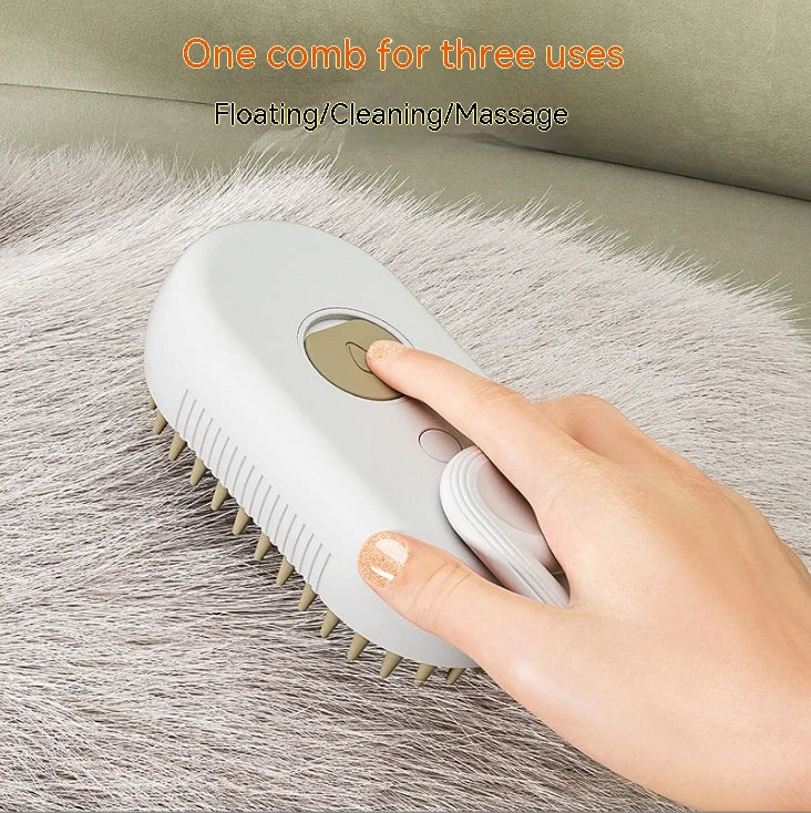 Electric Spray Grooming Comb for Cats and Dogs