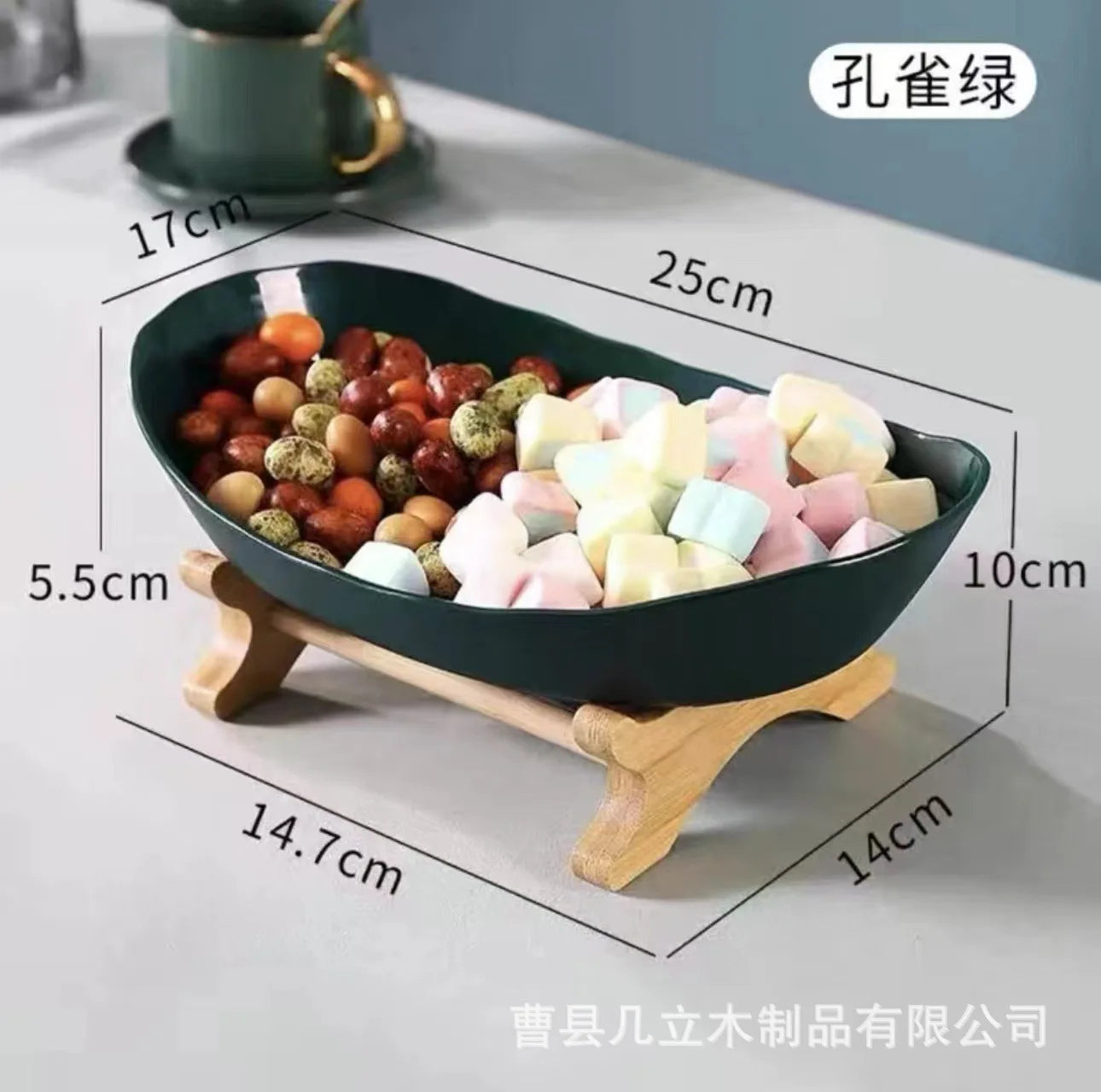 Plastic Fruit Plate Stand - Modern Snack Dish for Couples | The Couple Corner