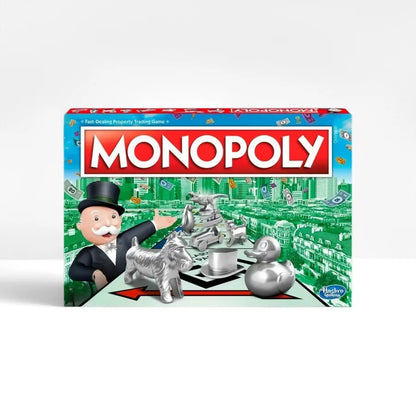 Monopoly Classic Board Game - 2-6 Player Family Strategy Game | The Couple Corner