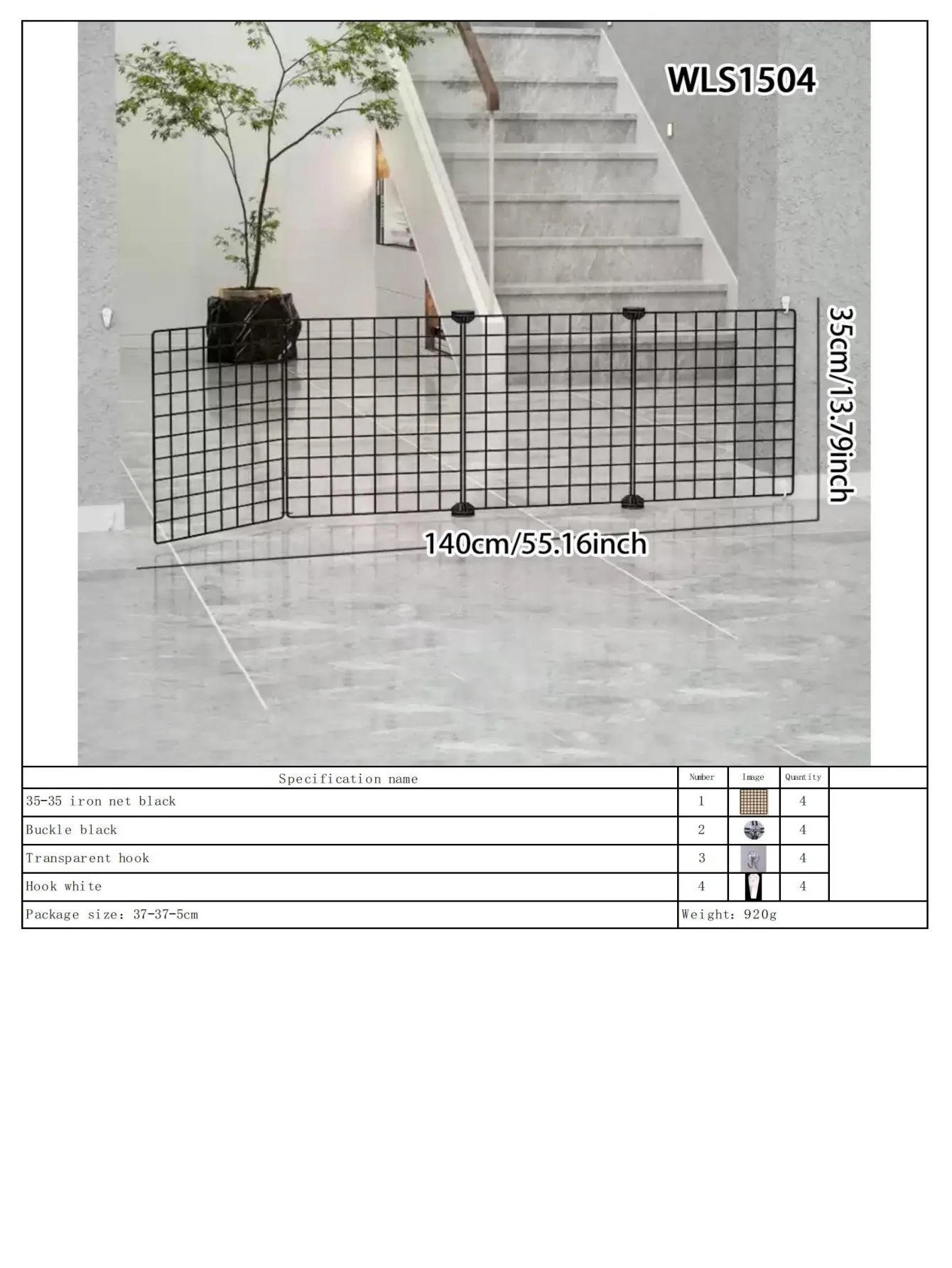 Pet Safety Gate Barrier - Indoor Dog & Cat Fence for Stairs & Doorways | Pet Safety Gate The Couple Corner