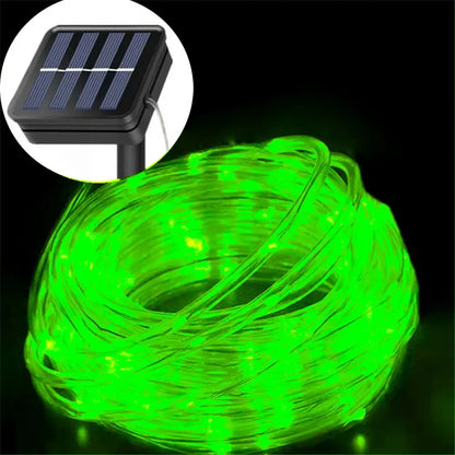 Solar Rope Lights Outdoor - LED PVC Tube Fairy String Lights for Garden, Wedding, Birthday & Christmas Decor | The Couple Corner