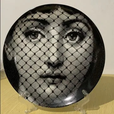 8-Inch Ceramic Ring Jewelry Dish - Designer Decorative Plate for Couples | The Couple Corner